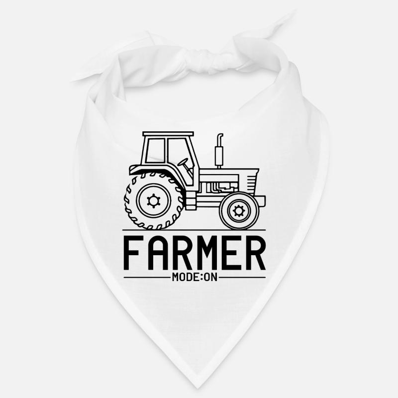 Farmer Mode Enabled - Tractor Humor Bandana