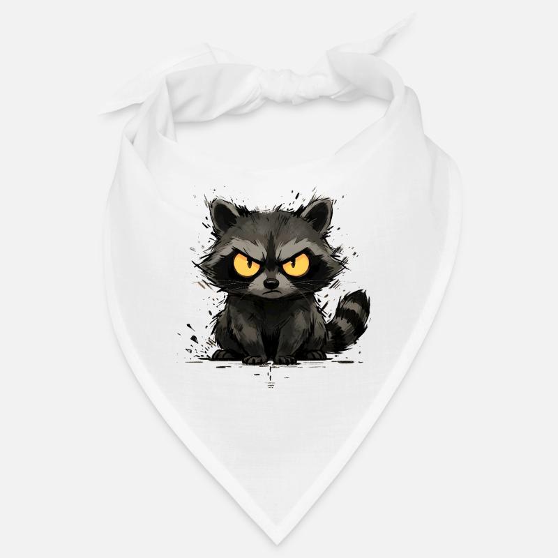 Waschbär - Grumpy & Bold Trash Panda Bandana