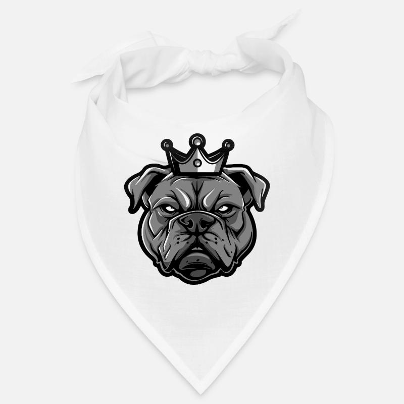 Mastiff Dog Crown Bandana