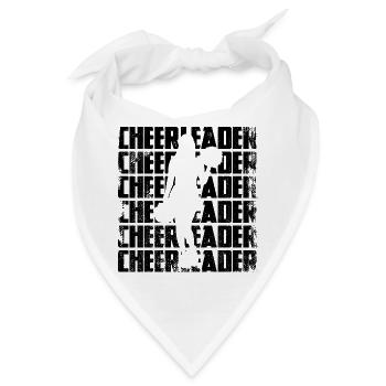 Cheerleader - Bandana - Weiß - Vorne