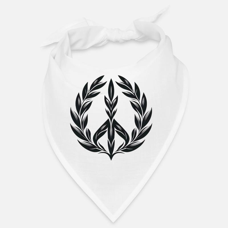 Laurel Wreath Peace Bandana