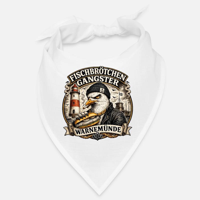 Fischbrötchen Gangster Warnemünde 2 Bandana