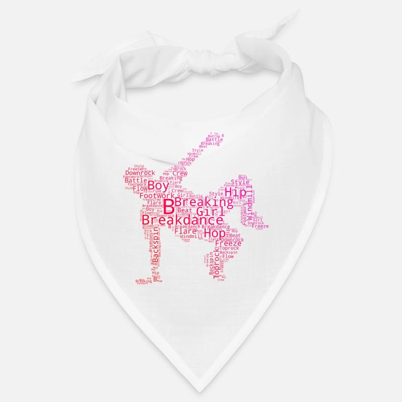 Gift idea for the hip-hop dancer with breakdancing Bandana
