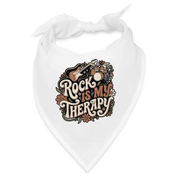 Rock Therapy - Bandana - Weiß - Vorne