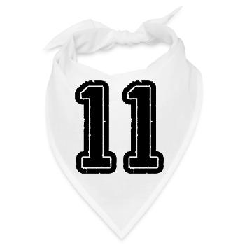 11 - Bandana - Weiß - Vorne
