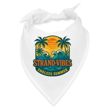 Strand-Vibes Endless Summer - Bandana - Weiß - Vorne