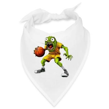 Monster Basketball / Bball Crinche - Bandana - Weiß - Vorne