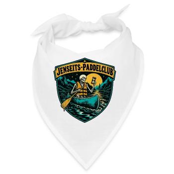 Jenseits-Paddelclub - Bandana - Weiß - Vorne