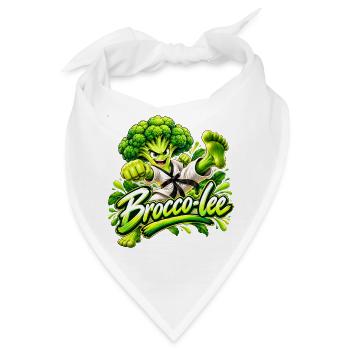 Brocco-Lee Karate Kraft - Bandana - Weiß - Vorne