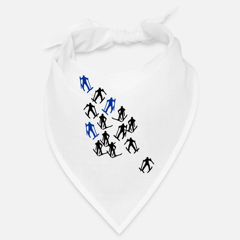Ski Langlauf Skiläufer Bandana