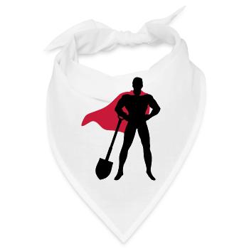 Held am Feld - Bandana - Weiß - Vorne