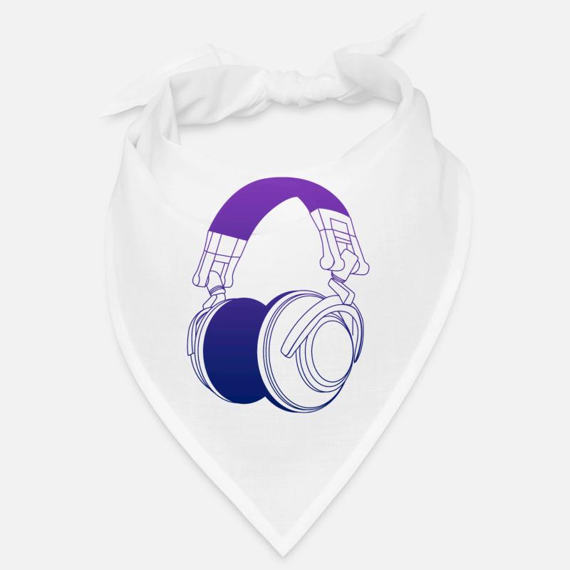 DJ Kopfhörer Bandana