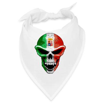 italy - Bandana - Weiß - Vorne