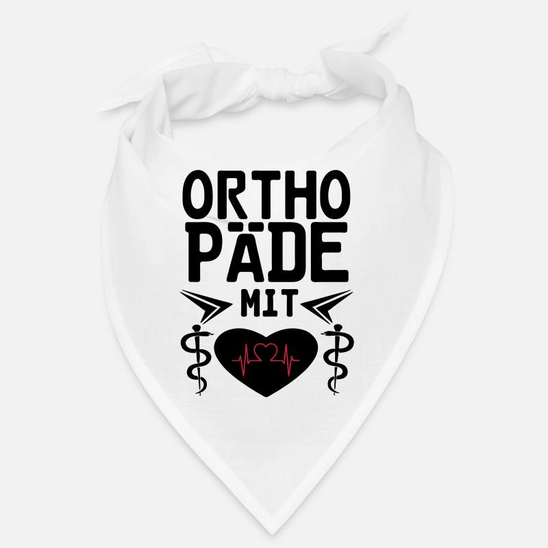 Orthopäde mit Herz Geschenk Bandana