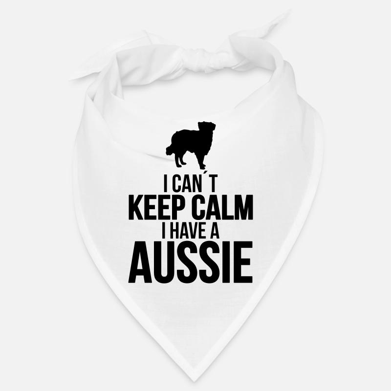 I can´t KEEP CALM Aussie Hundespruch Hund Wilsigns Bandana