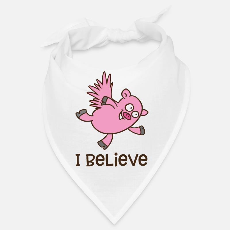 cochon volant Bandana