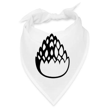 zirbel2 - Bandana - Weiß - Vorne