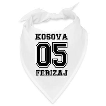 Kosova Ferizaj - Bandana - Weiß - Vorne
