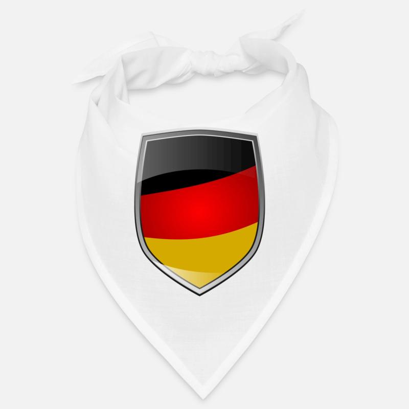 Shield with German flag Bandana