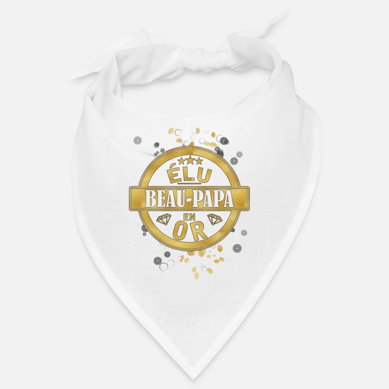 beau papa en or Bandana