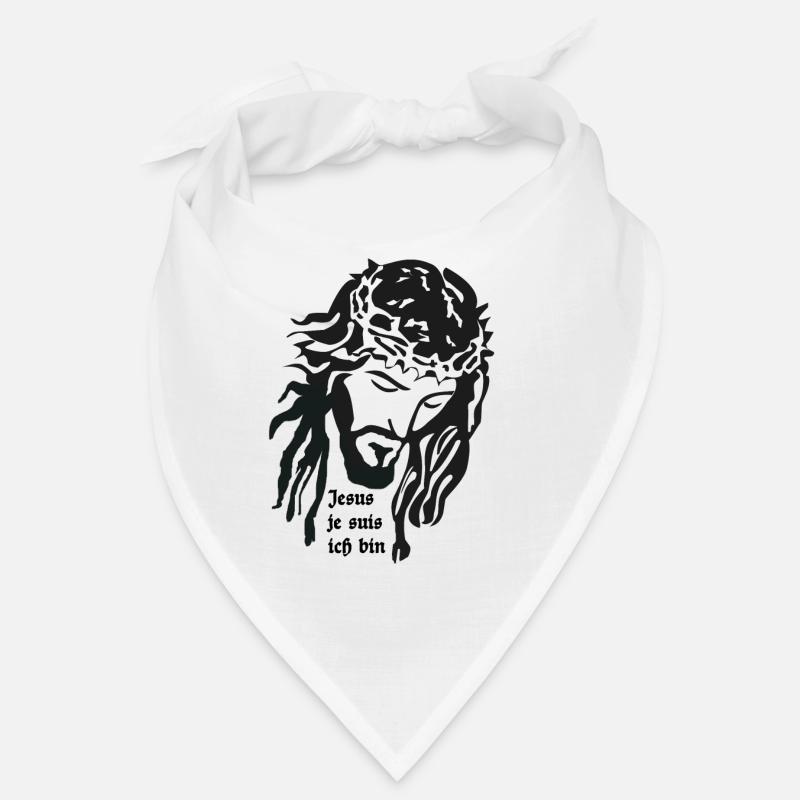 Jésus - Bandana - blanc