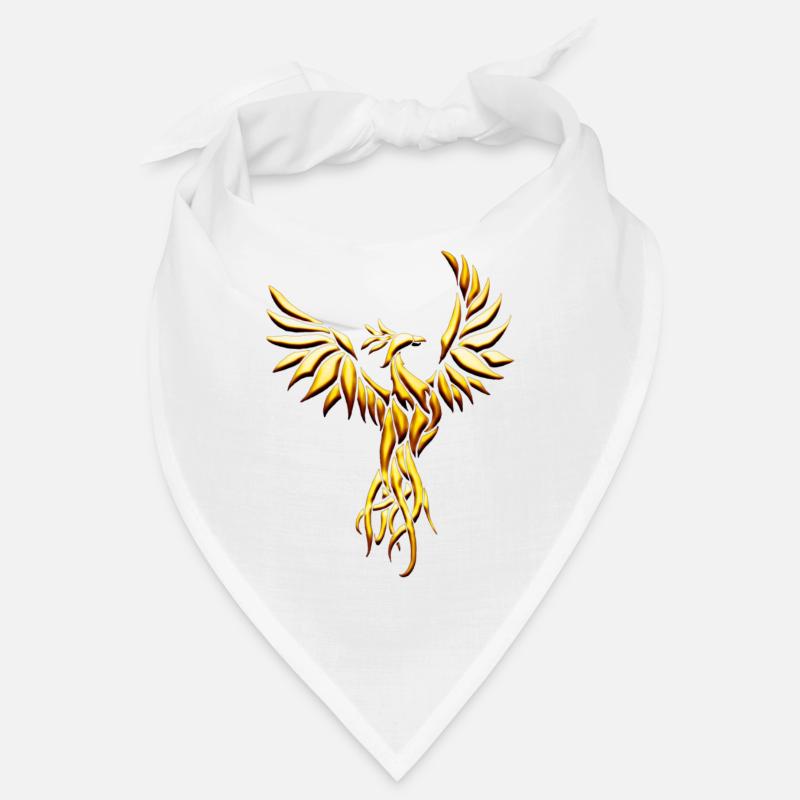 goldphoenix - Bandana - Weiß