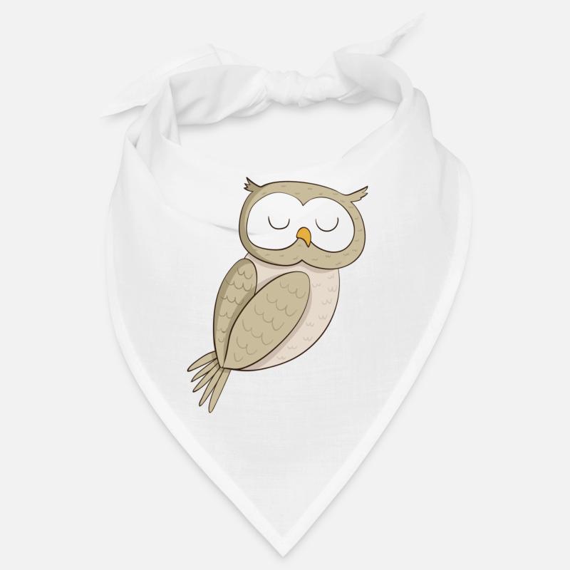 Lustige Eule Comic Bandana