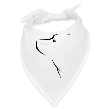bone - Bandana - Weiß - Vorne