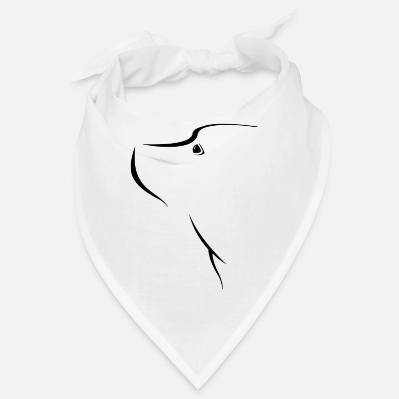 visage de chien Bandana