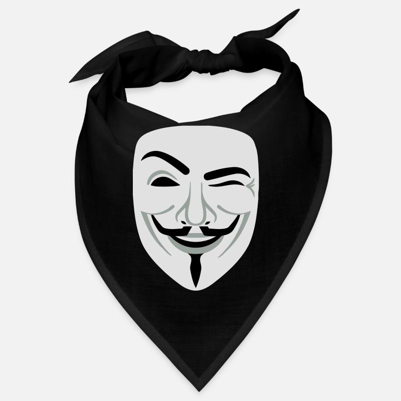 Fun Anonymous Guy Fawkes Bandana
