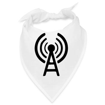 sender - Bandana - Weiß - Vorne