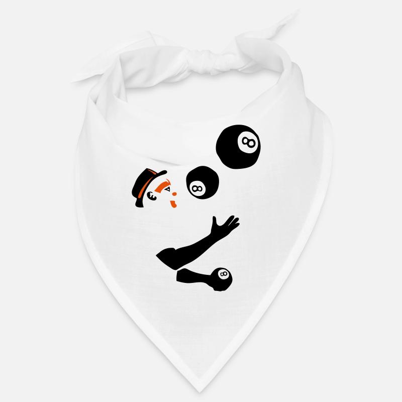 jongleur boule billard 8 Bandana