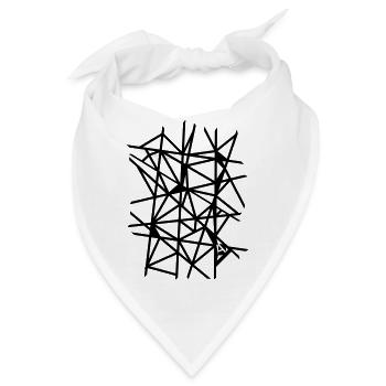AD Stripes - Bandana - Weiß - Vorne
