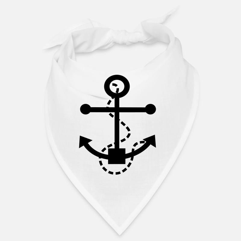 Anker seefahrt ankerkette vertrauen maritim Bandana