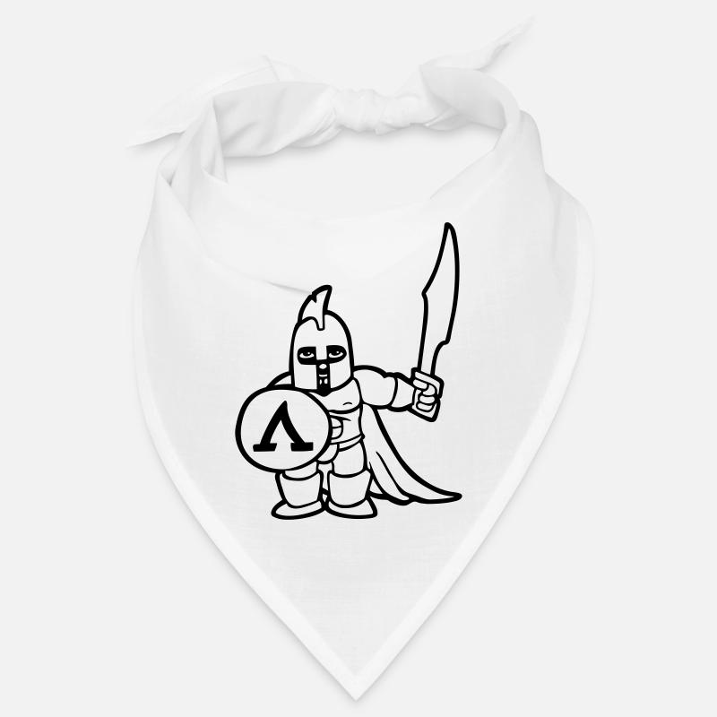 sparta fun spartan spartan warrior comic drawing Bandana