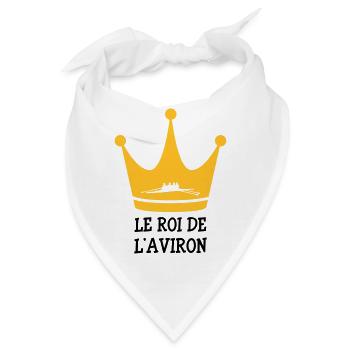 Rowing / Rower / Rudern / Ruderer - Bandana - Weiß - Vorne