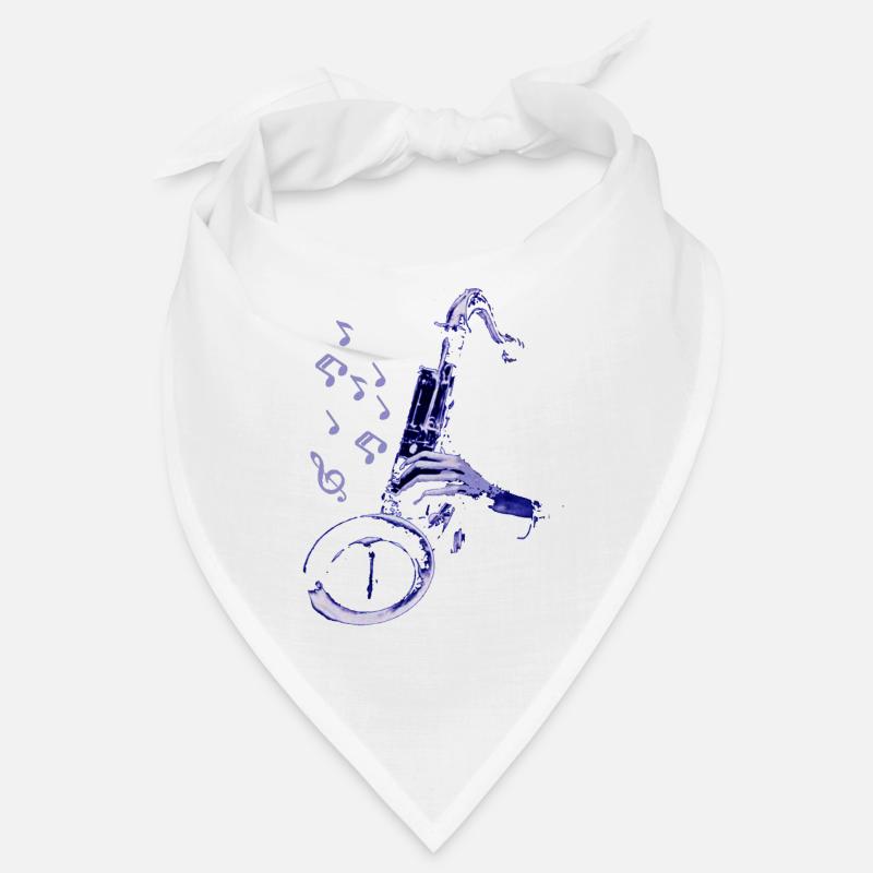 zso jazz5 - Bandana - blanc