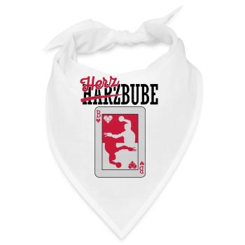 Herzbube - Handball JGA - Bandana - Weiß - Vorne
