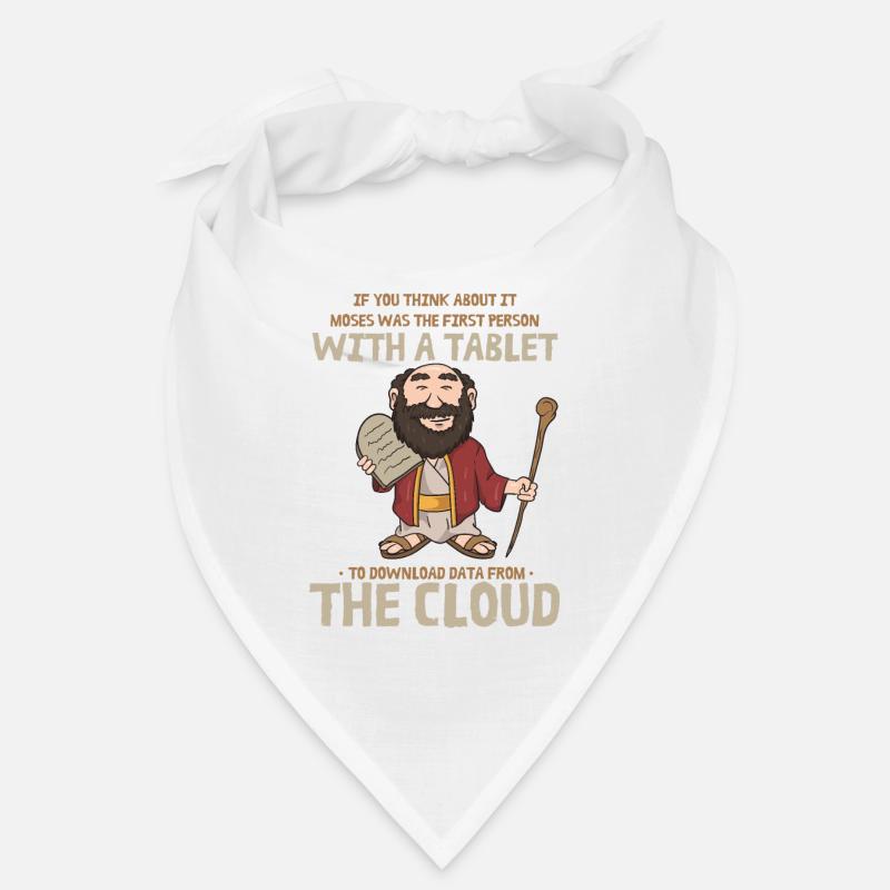 Moses Cloud Tablet Server Admin Tech Support Bandana