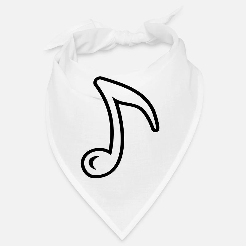 Musical note music note musical symbol Bandana
