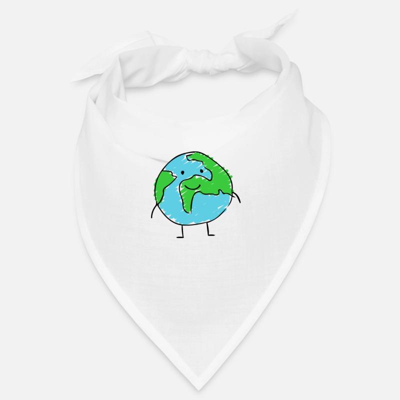 Monde - dessin Bandana