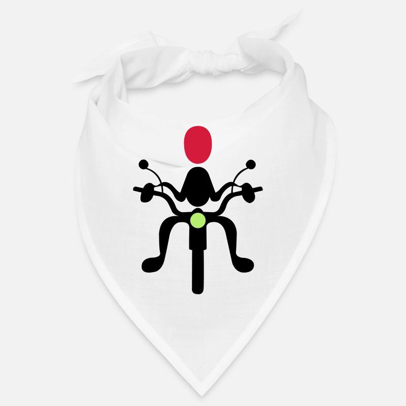 Motorradfahrer Bandana
