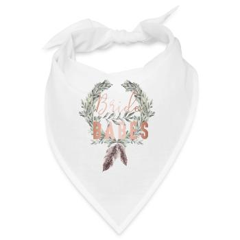 Boho Bride Babes Lorbeerkranz - Bandana - Weiß - Vorne