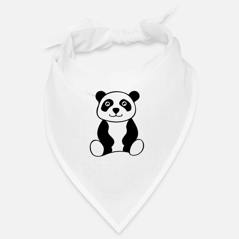 Panda - Glücklich Bandana