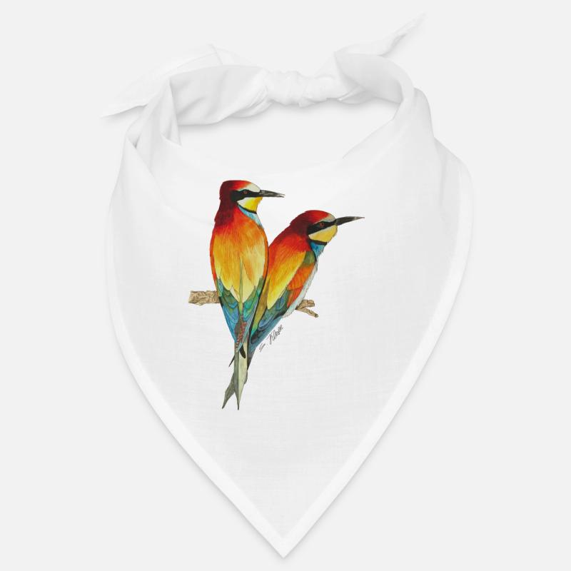 Guêpiers Oiseaux Oiseau de paradis Bandana