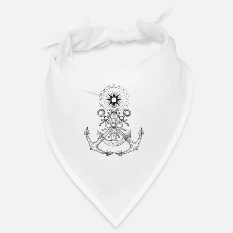 Anchor with compass Bandana