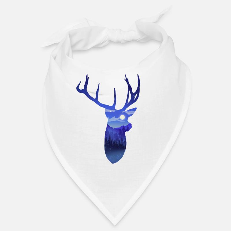 Ciel nocturne de cerf Bandana