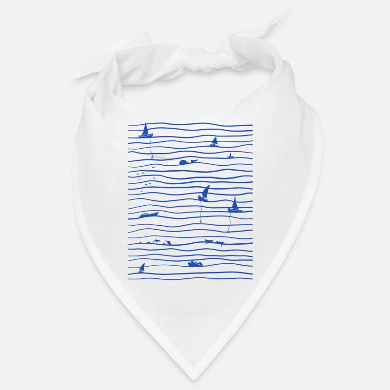 Meer und Boote Bandana