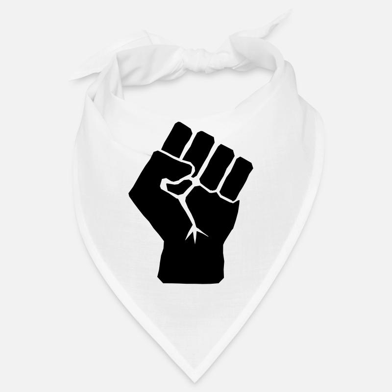 Symbole levé de poing Bandana