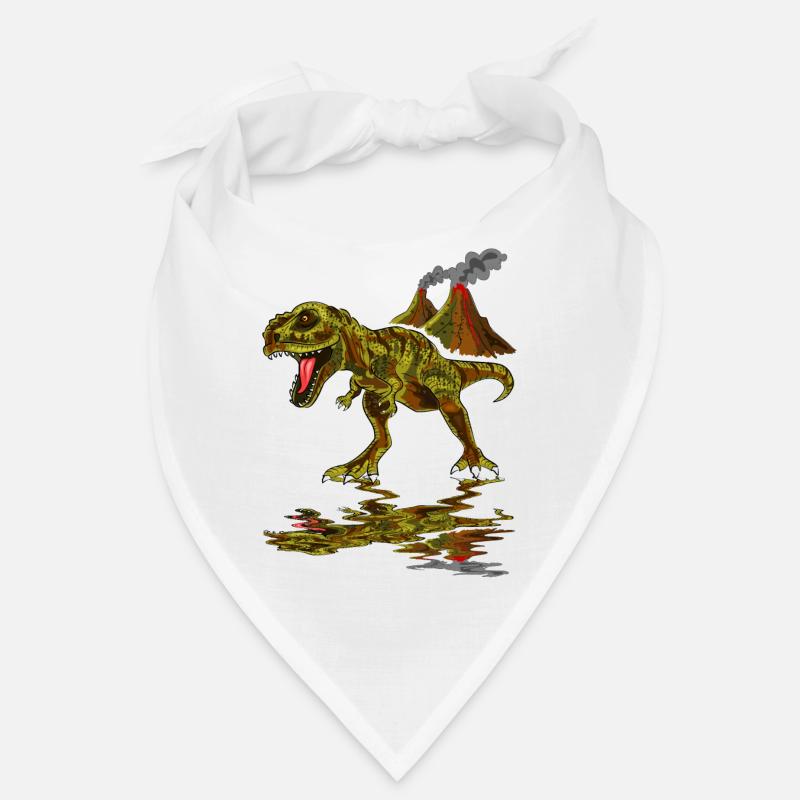 Dinosaurier Vulkan Bandana